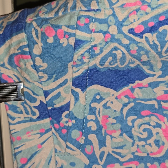 Lilly Pulitzer Kelly Pant Bay Blue Into The Deep - Picture 9 of 15